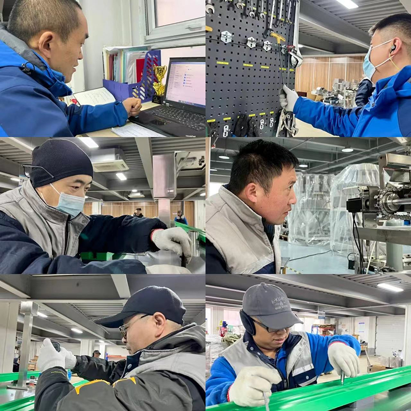 Qingdao Ouyade | Braving the wind, rain and severe cold, going all out to ensure production
