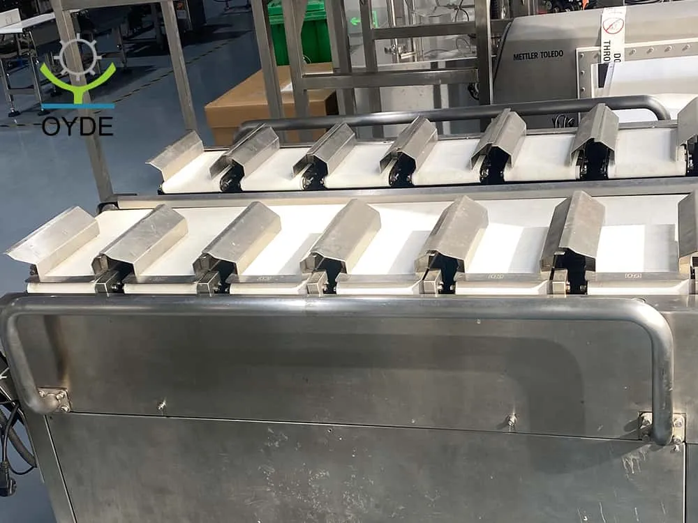 Food Seafood Fixed Weight Packing 12 Scales Combination Weigher