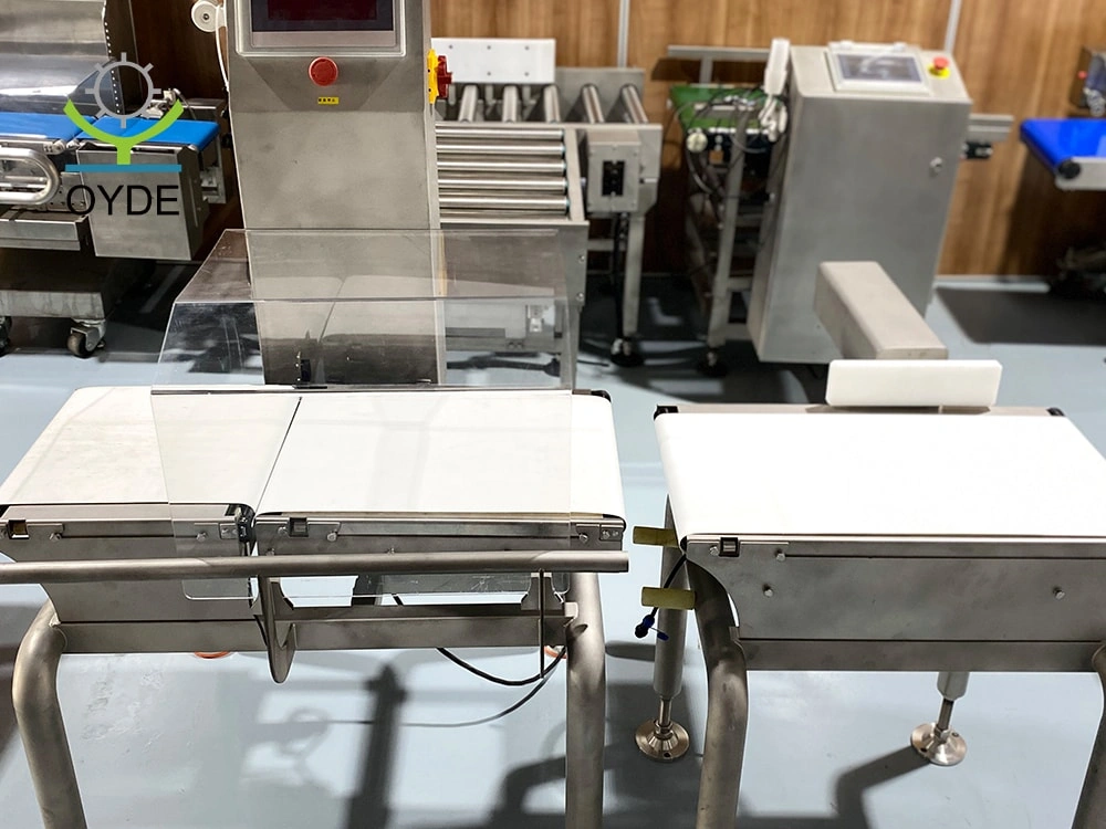 High Accuracy Weight Scale Belt Conveyor Weighing Check Machine