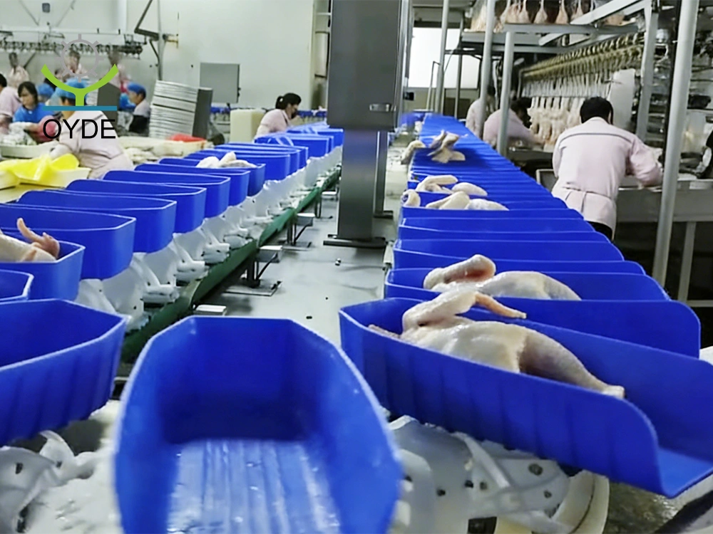 Whole Chicken Rotating Trays Weight Sorting Machine