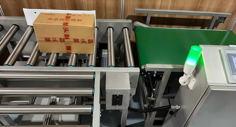 Intelligent Box Check-Weigher for Carton Weight Detection